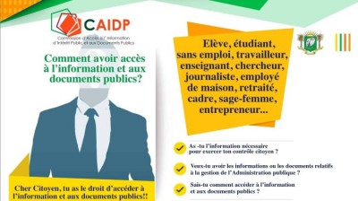 Etapes à suivre pour accéder aux informations et documents publics