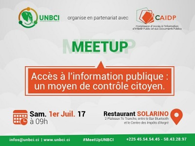La CAIDP rencontre l'Union Nationale des Blogueurs de Côte d'Ivoire (UNBCI)